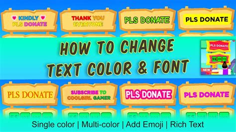 Jul 14, 2022 · How to make <b>color</b> <b>text</b> in <b>PLS</b> <b>Donate</b>. . Pls donate color text